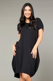 Tulip Dress- Black