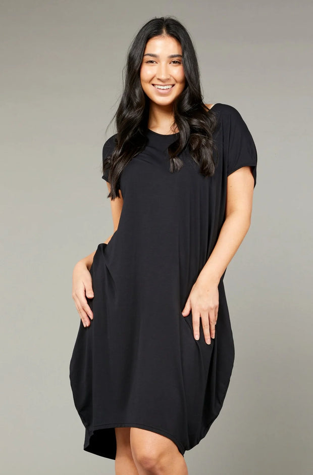 Tulip Dress- Black