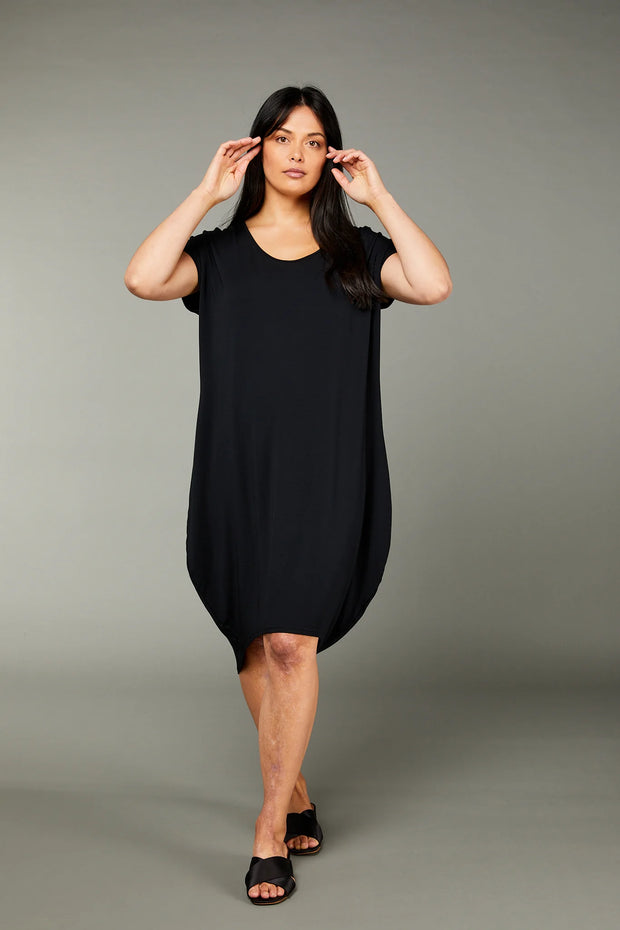 Tulip Dress- Black
