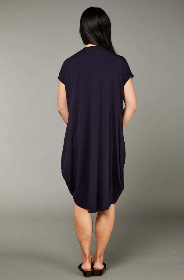 Tulip Dress-French Navy