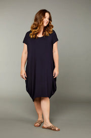 Tulip Dress-French Navy