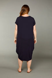Tulip Dress-French Navy