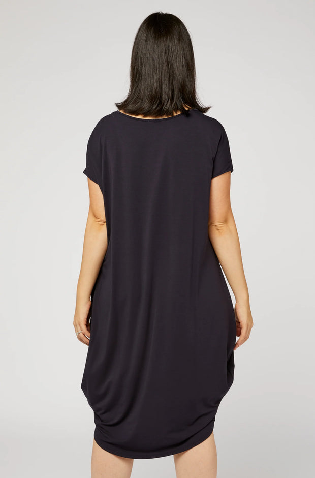 Tulip Dress-French Navy