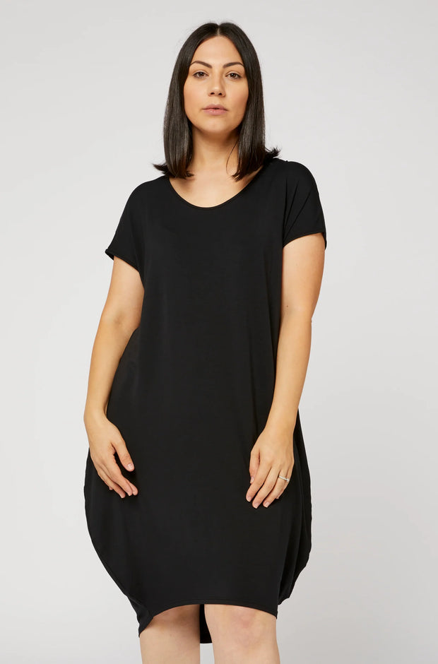 Tulip Dress- Black