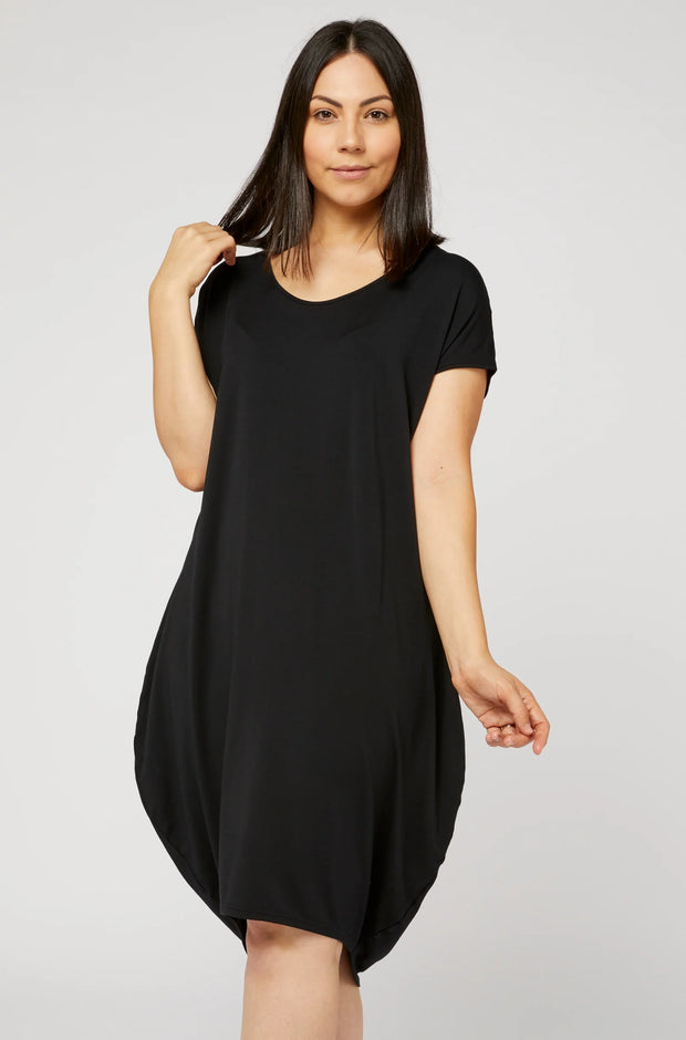 Tulip Dress- Black