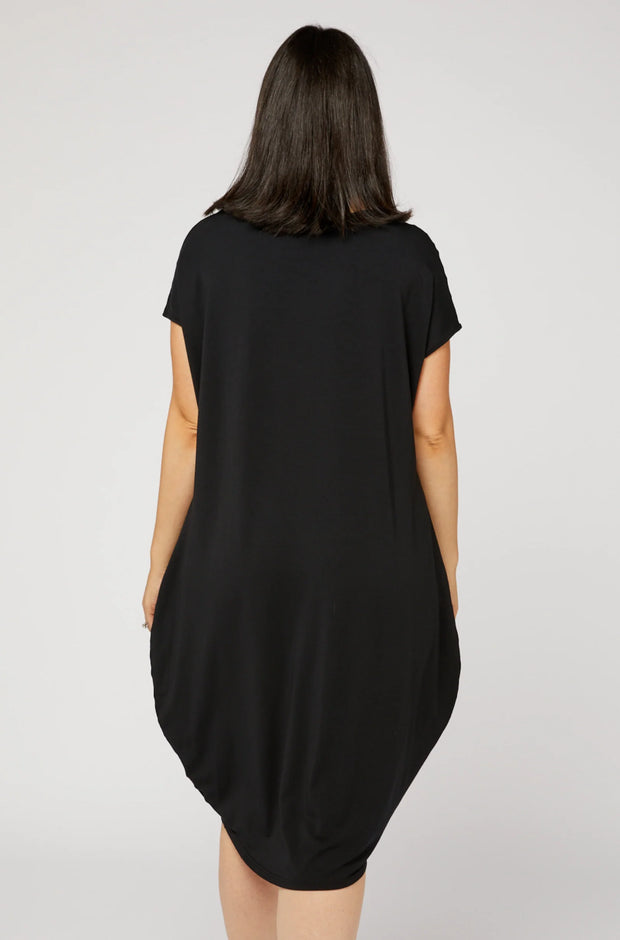 Tulip Dress- Black