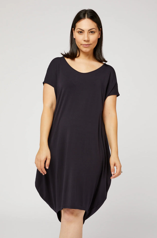Tulip Dress-French Navy
