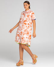 Cuba Shirt Dress, Western Palm