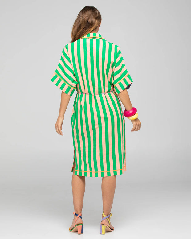 Maui Shirt Dress- Capri Peach