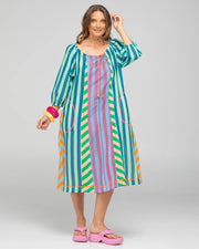 Lucia Dress- Capri Spliced