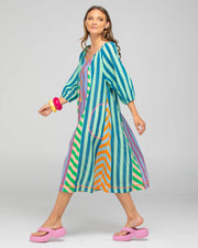 Lucia Dress- Capri Spliced