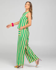 Hara reversable top- Capri Peach/ Tangerine
