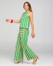 Hara reversable top- Capri Peach/ Tangerine