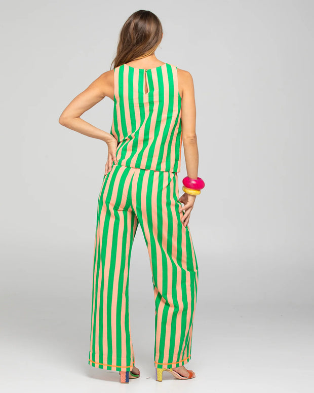 Hara reversable top- Capri Peach/ Tangerine
