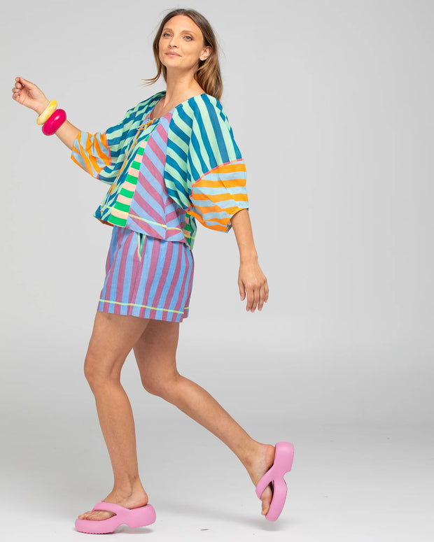 Lucia Top- Capri Spliced