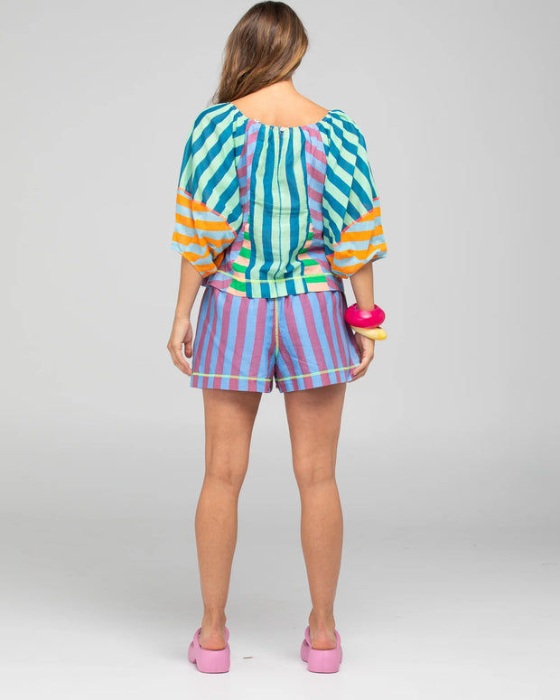 Lucia Top- Capri Spliced