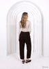Leo Barrel Jeans,  Chocolate Corduroy