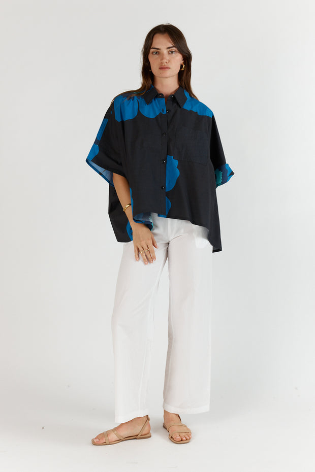Poppy Shirt - Blue