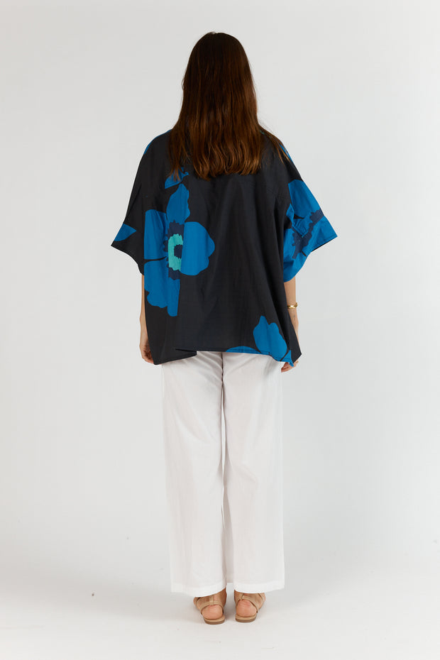 Poppy Shirt - Blue
