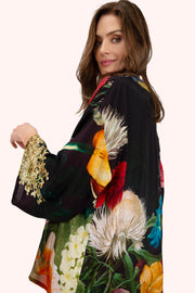 Mid-length Kimono - Opulent Florals