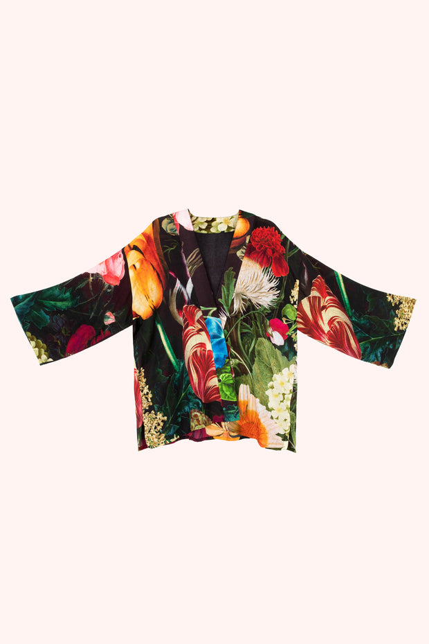 Mid-length Kimono - Opulent Florals