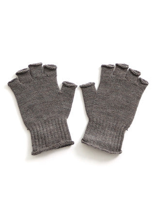 Milo Fingerless Gloves, Mink