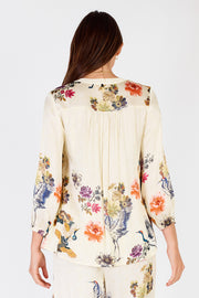 Flamingo Shirt, Cream