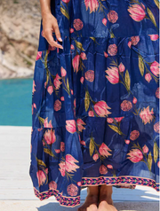 Amisha maxi dress, Frolic print