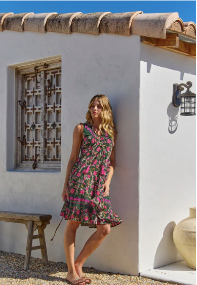 Lulu Dress, Dreamy patch print