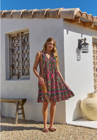 Lulu Dress, Dreamy patch print