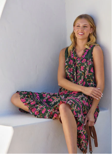 Lulu Dress, Dreamy patch print