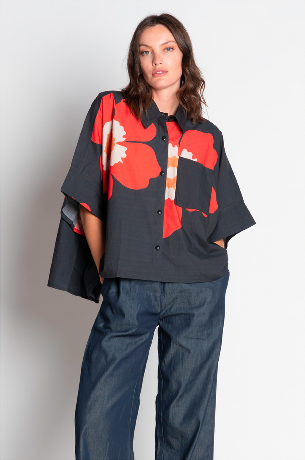 Poppy Shirt - Red