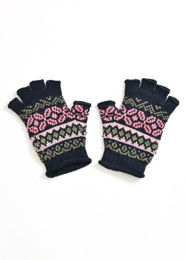 Dahlia Glove in Merino Wool – Ink