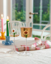 Fleur Wine Glass 2P Set
