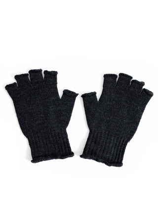 Milo Fingerless Gloves, Black