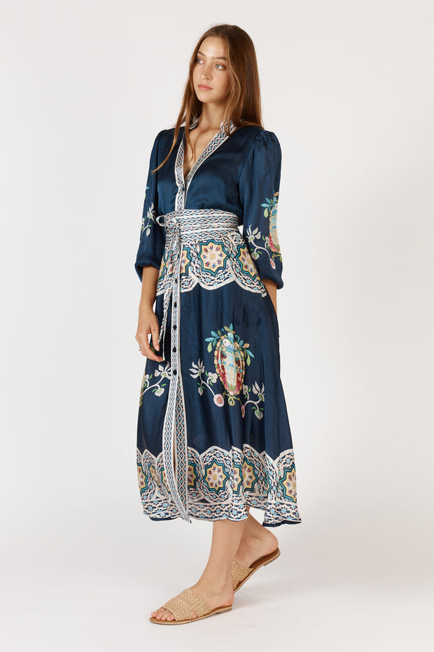 Garcia Maxi Dress - Navy