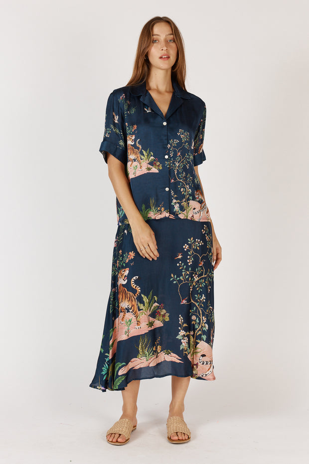 Machali Shirt - Navy
