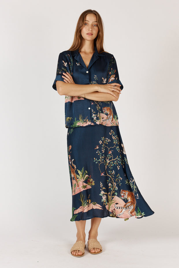 Machali Shirt - Navy