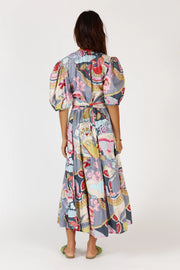 Udita maxi print