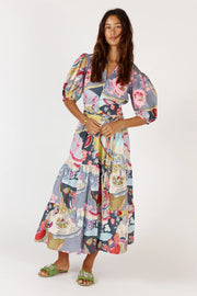 Udita maxi print