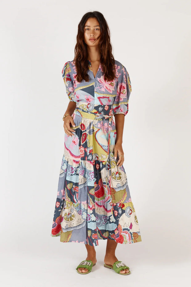 Udita maxi print