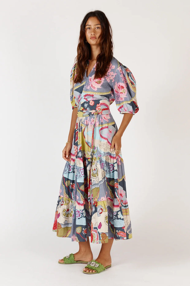 Udita maxi print