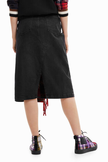 Tartan Midi Skirt